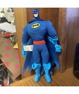 2005 Mattel Plush Blue Batman - Some marks on plastic and plush see pict... - £13.30 GBP