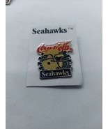 NFL Seatle Seahawks Coca Cola Helmet Pin - $183.98 MXN