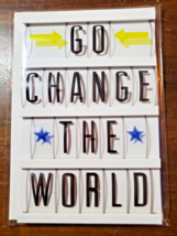 Graduation Greeting Card **Signature** Congratulations Change The World Hallmark - £2.19 GBP