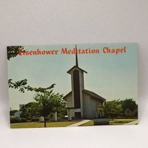 Eisenhower Memorial Church Kansas Vintage Postcard - $6.92