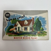1950s SEARS How to Paint with Master-Mixed Paints Design Booklet EUC Retro VTG - £7.79 GBP