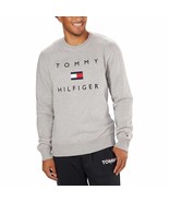 Tommy Hilfiger Men’s Crewneck Sweatshirt, Gray Heather  , XXL - £38.98 GBP
