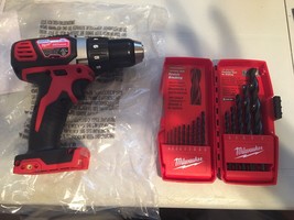 Brand New Milwaukee 2606-20 M18 1/2-inch Drill Driver with 14 Piece Dril... - $88.17