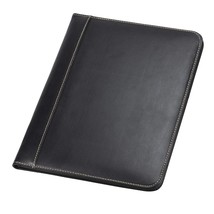 Samsill Contrast Stitch Faux-Leather Padfolio, Business Portfolio for Me... - $37.99