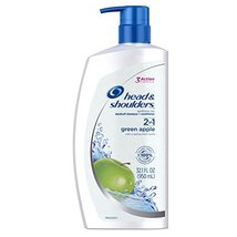 Head and Shoulders Green Apple 2-in-1 Anti-Dandruff Shampoo + Conditione... - £13.10 GBP