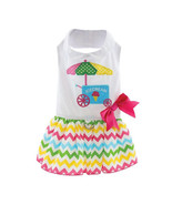 Ice Cream Cart Sleeveless Dog Dress and Matching Leash Sizes XS-XL - €25,74 EUR