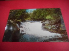 Vintage Postcard unposted waterfall Winona 5 Falls PA 60s Stroudsburg Po... - $96.72 MXN