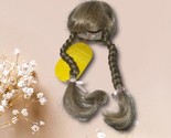 NWT Monique Collection 11&quot;-12&quot; Darleen Blonde Braids Hair wig doll acces... - $21.77