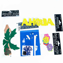 Aloha Hawaii Vacation Scrapbook  Deluxe Cuts Lot of 4 Palm Tree, Hawaiia... - £6.90 GBP