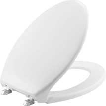 Commercial Heavy Duty Closed Front Toilet Seat With Cover And Stainless ... - £72.71 GBP
