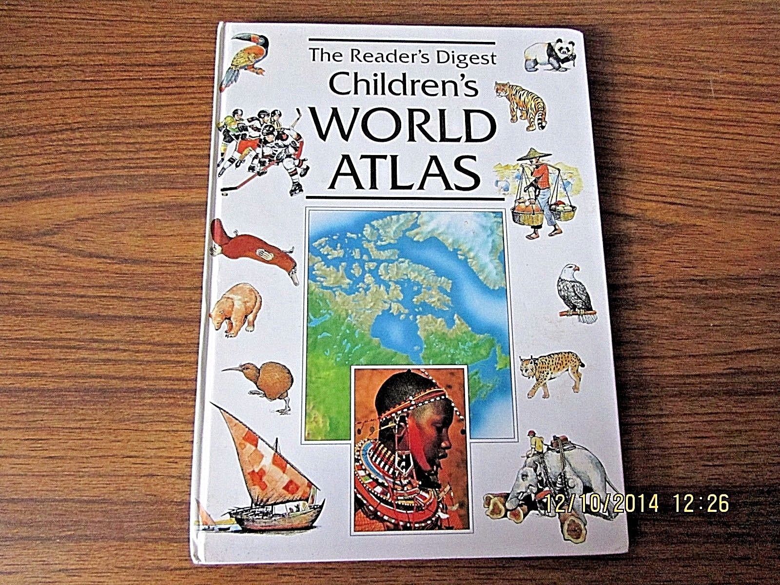 The Reader&#39;s Digest Children&#39;s World Atlas, 1992, Hardcover - $5.49
