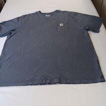 Carhartt K87 BLS Loose Fit Mens Blue Cotton Short Sleeve Crewneck T-Shirt Sz 3XL image 13