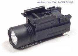Ade Advanced Optics 200 Lumen LED Flashlight for Compact Pistols Fits Be... - £16.26 GBP