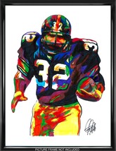 Franco Harris Pittsburgh Steelers Football Sports Poster Print Wall Art 18x24 - £21.58 GBP