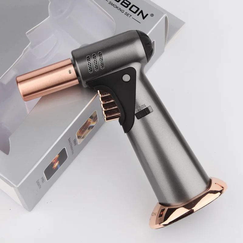 JOBON Gas Lighter Windproof BBQ Kitchen Coo Jet Torch Turbo Lighter Larg... - $219.28
