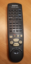 Sanyo SYVM007BD-3 - VCR, TV Universal Remote Control (SYMVM007BD3) B21302 - £6.80 GBP