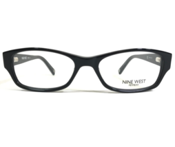 Nine West Petite Fit Eyeglasses Frames NW5092 001 Black Rectangular 47-15-135 - £14.77 GBP