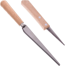 2Pcs-Wooden Handle Fettling Knife for Pottery/Sculpting/Ceramic/Polymer Clay  - £7.87 GBP