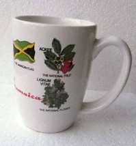 NEW (1) Jamaica Coat of Arms Flag Ackee Bird Large Souvenir Caribbean Coffee Mug - £14.15 GBP