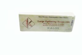 Wax Strips Kalos Non Woven Epilating Strips 3 in x 9 in 100pcs - $124.10 MXN