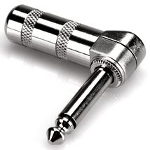Hosa PRG-370 Connector, Right-angle 1/4" TS - $13.21