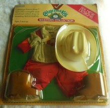 COLECO Vintage Cabbage Patch Kids Western Outfit 1984 - £53.65 GBP