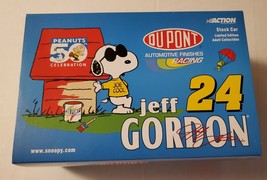 NIB Peanuts Snoopy #24 Jeff Gordon 2000 Nascar DuPont Action Pedal Car &amp;... - £47.84 GBP