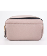 Kedzie MODERNIST Vegan Leather Crossbody Removable Strap Blush Mauve Zip... - $24.95
