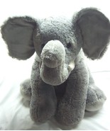 LARGE JUMBO SOFT GRAY ELEPHANT 24&quot; Plush STUFFED ANIMAL Toy AURORA - $752.38 MXN