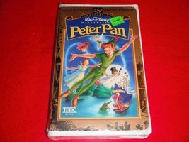 Peter Pan VHS Walt Disney Film Clam Shell Case NIB - £7.04 GBP