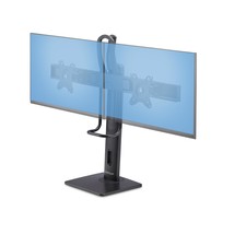 StarTech.com Crossbar Dual Monitor Desk Stand for 27inch Screens, Max Cap 26.4lb - $170.67