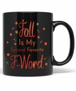 PixiDoodle Favorite F-Word Fall Coffee Mug - I Love Fall Autumn Leaves T... - €22,66 EUR+