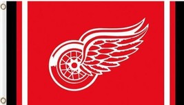 Detroit Red Wings Custom Flag 3X5Ft Polyester Digital Print Banner USA - $15.99