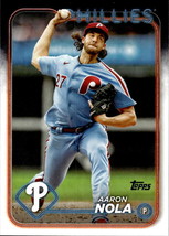 2024 Topps #463 Aaron Nola NM-MT Phillies ID:71245 - $1.97