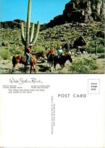 Arizona Tucson White Stallion Ranch Riding Hiking Horse Trails VTG Postcard - £7.42 GBP