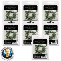 7x Eucalytpus Wreath Scented Wax Melts, ScentSationals, 2.5 oz (1-Pack)  - $21.99