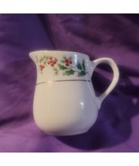 Gibson Designs CHRISTMAS CHARM-DELIGHT-HOLIDAY-HARMONY Creamer Holly Berry - $20.37 CAD