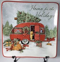 Salad Dessert Plate Susan WInget Certified Home for Christmas 8.5” New! - $364.30 MXN