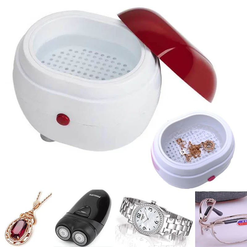 Hine parts ultrasonic washer household jewelry lenses watches dentures cleaning machine thumb200