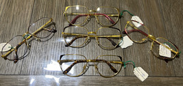 Maxims De Paris Lot Authentic Lunettes Ladies Specs Metal Mix Eyeglasses... - $128.80