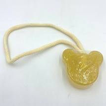 Disney Soap on a Rope Mickey Head Shape Yellow Glycerin Bar 4.4 oz SEALED HB - £9.39 GBP