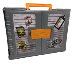 2007 Mattel Matchbox Pop Up Sky Busters Airport Case 21 x 8.5 x 5.5 inches Grey - $19.09