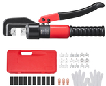 VEVOR Hydraulic Crimping Tool AWG12-2/0 Copper Aluminum Terminal 9 Dies - $39.99