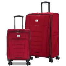 Verdi 2 Piece 28&quot; &amp; 20&quot; Luggage Set–Durable Softside Suitcase Rolling Sp... - $3,136.91 MXN
