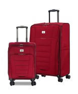 Verdi 2 Piece 28&quot; &amp; 20&quot; Luggage Set–Durable Softside Suitcase Rolling Sp... - $3,103.91 MXN