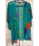 Show Me Your Mumu M Womens Globe World Sheer Cover Up With Belt - $273.91 MXN