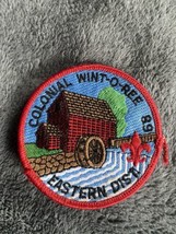 Colonial Wint-O-Ree 1989 Eastern District Boy Scouts - £7.53 GBP