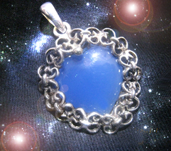 SPECIAL LOW PRICE HAUNTED NECKLACE HELP MY BLUE HEART NOW MAGICK  - £157.26 GBP