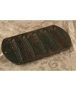 Lodge CAST IRON CORN BREAD STICK PAN Cob Cornbread 5 Ear 527C2 USA VTG - $11.57