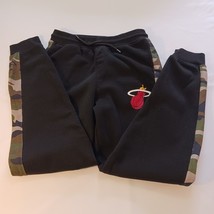 Miami Heat Boy&#39;s Black &amp; Camo NBA Basketball Sweatpants Joggers Size XL ... - $11.77